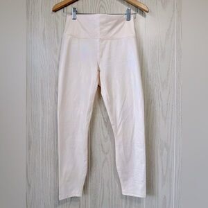 FABLETICS HIGH-WAISTED IRIDESCENT LUXE ⅞ Size M / 8 NWT